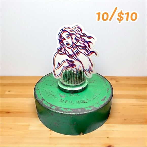 Birth of Venus Line Art Sticker – Approx. 2.5” - Picture 1 of 1